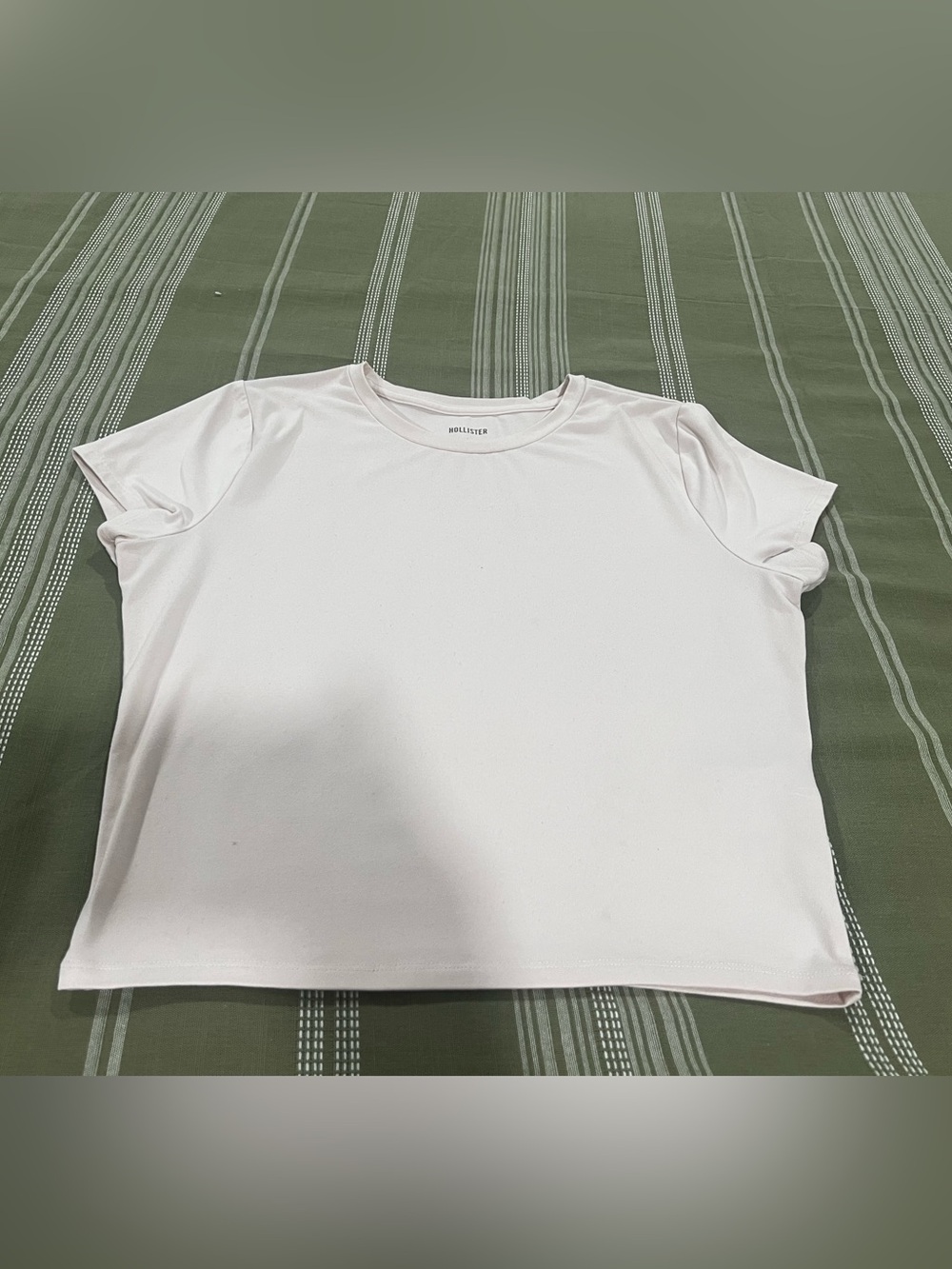 Hollister Pale Pink Crewneck Short Sleeve Tee